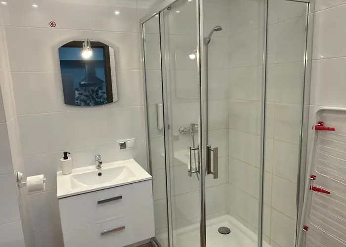 דירה 2 Tyskie Z Prywatnym Ogrodkiem טיצ'י